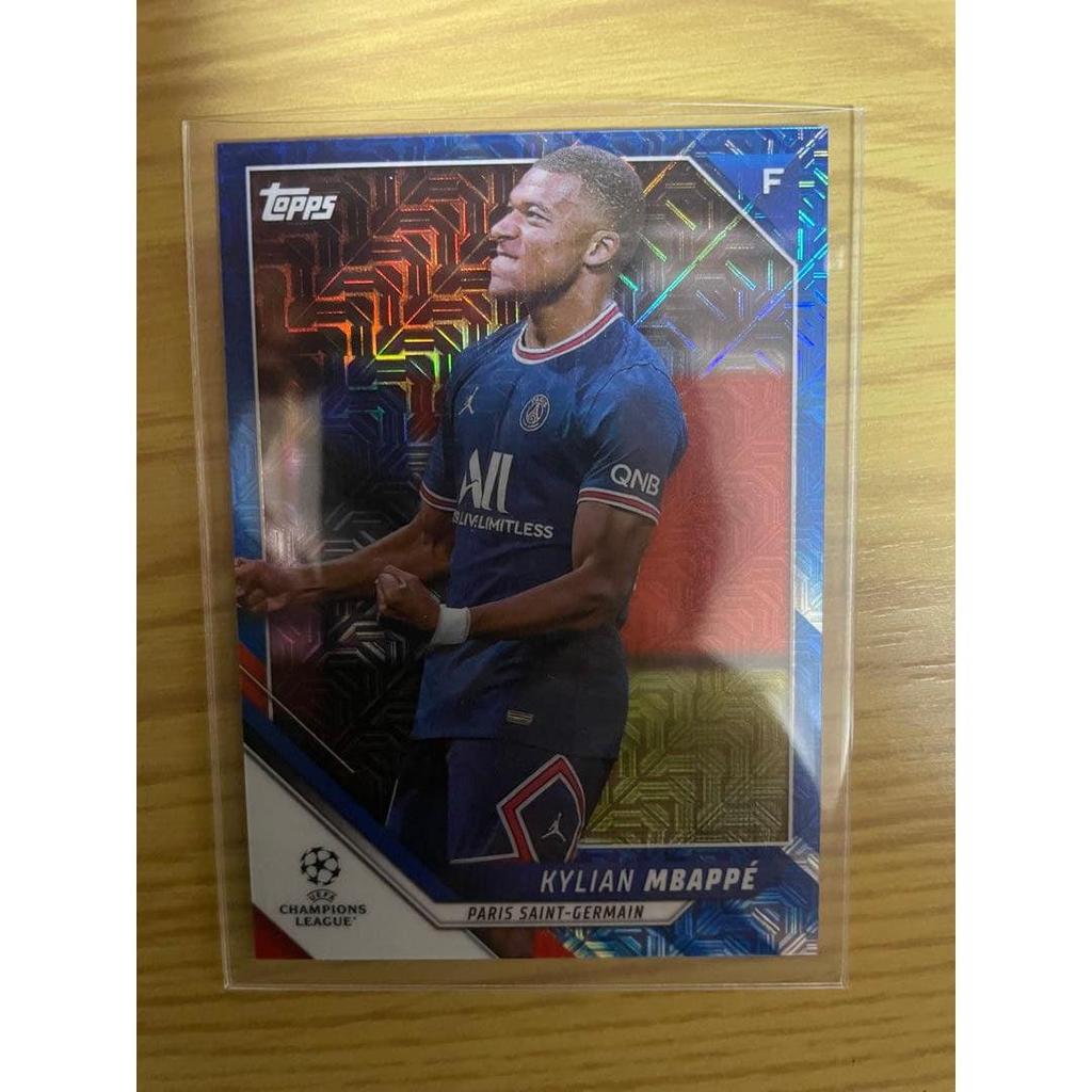 Used Kylian Mbapp Topps UEFA 75siri Paris Saint-Germain