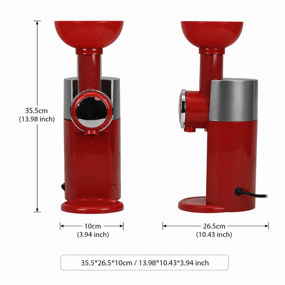 Electric Automatic Ice Cream Maker Dual Voltage Frozen Fruit Dessert Maker Party Dessert Making