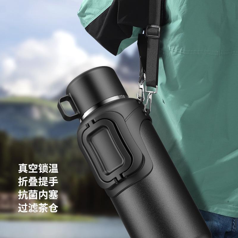 1.5/2L Thermos Steel Thermos for Tea or Coffee Household Insulating Kettle Kitchen Thermos Bottle for Hot Coffee