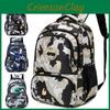 Printed Backpack Travel Fashionable Wear Resistant Student Schoolbag
