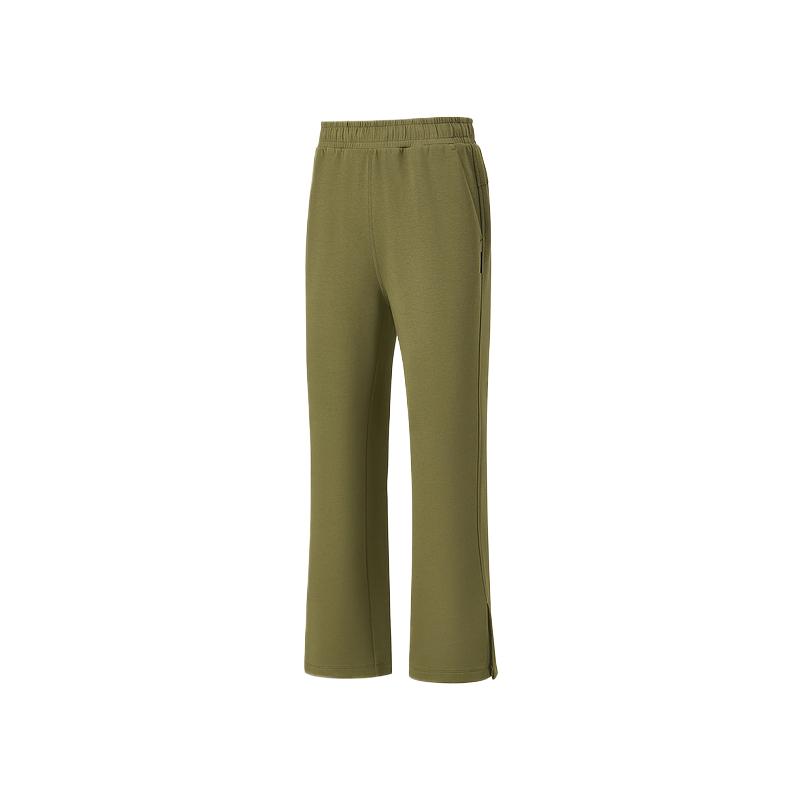 Skechers Mid Rise Solid Fit Casual Pants Women bottoms P226W031-00SB S