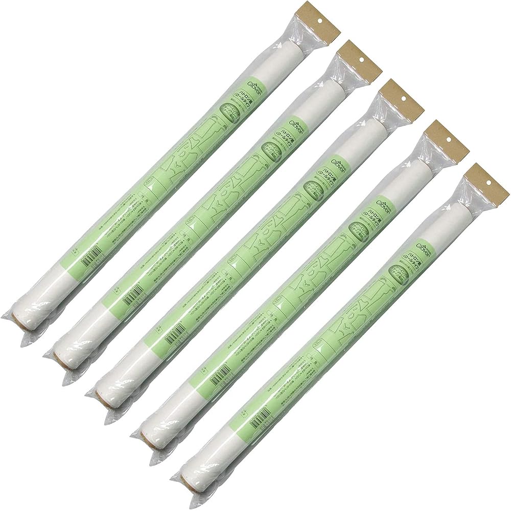 Clover CL39-321-5 Hatron Paper Roll Type, Set of 5, White