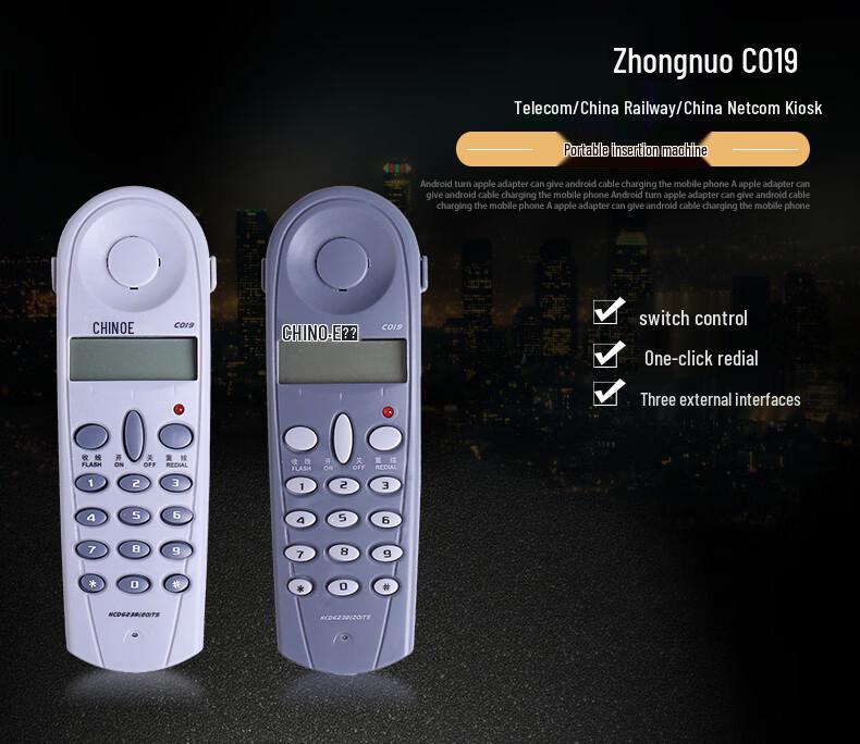 Chino C019 Cable and Phone Line Tester with Multiple Plugs