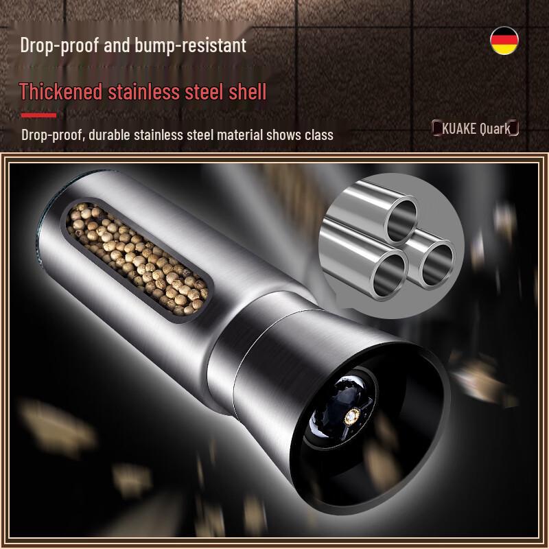 304 Stainless Steel Pepper and Spice Grinder