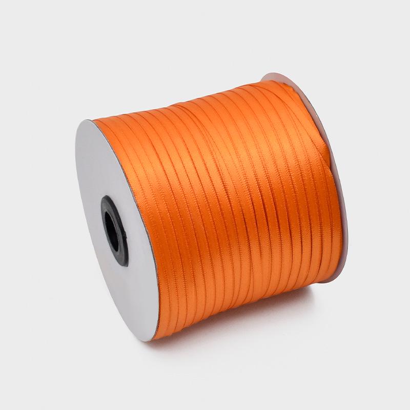 0.3cm Encrypted Polyester Satin Ribbon for Clothing and DIY Accessories