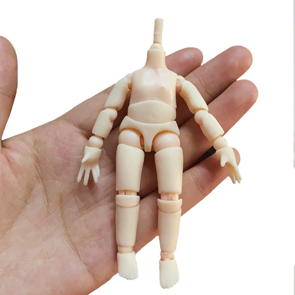 Moveable Joints Doll Model Body Multi-skinned Obitsu Doll Children Gift Ob11 Doll Body  DIY Toy