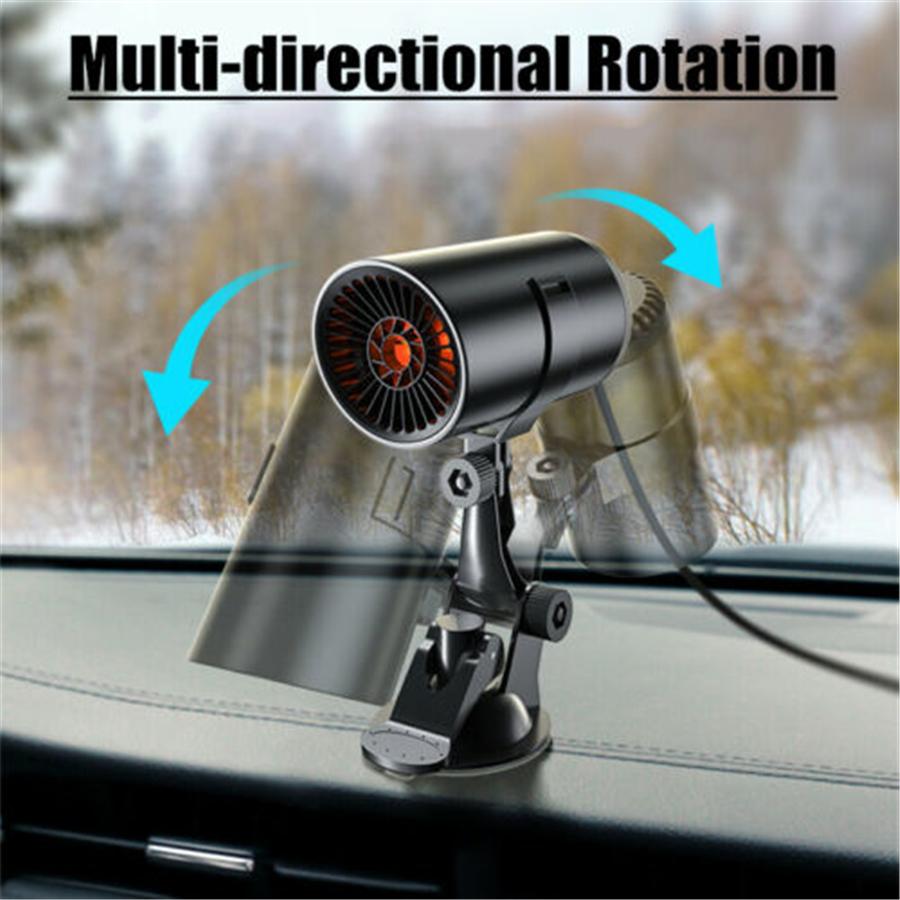 Windshield Heating/Cooling Fan for Car