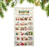 Fabric Christmas Advent 24 Days Storage Bag Hangable Advent Countdown Calendar For Living Room Study Apartment Wall Door Candies