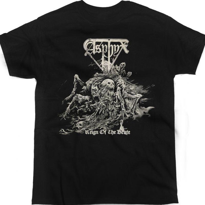 Asphyx Reign Of The Brute Black T-Shirt S разноцветный