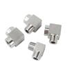 High Presssue 1/8" 1/4" 3/8" 1/2" 3/4" 1 BSP NPT Female Male Elbow 90 Deg Connector Coupler 304 Stainless Pipe Fitting Water Gas