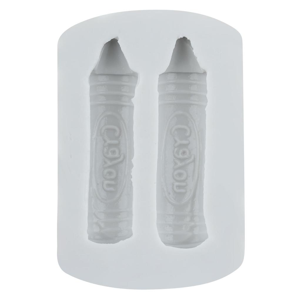 Stampi in Silicone per Materiale Scolastico Matita Globo Libro Pastello Stampo Fondant Strumenti per Decorare Torte Topper per Cupcake Stampo Caramella Cioccolato Gumpaste