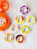 1PC Oval Fruit Drink Flavor Pod Creative 0 Sugar 0 Calorie Flavor Ring For Plastic Water Bottles Sports Water Cups Accessories
