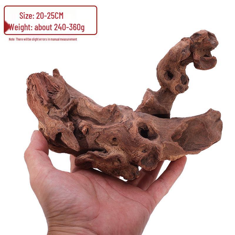 Aquarium Driftwood Pineapple Art: Hiding Tree Root & Aquatic Plant Decoration