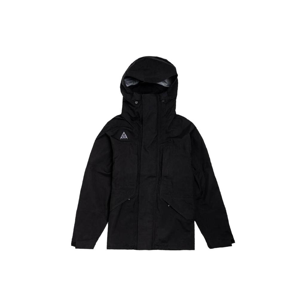 Nike ACG Series Gore-Tex Windproof Hooded Jacket Men Outerwear Black BQ3445-010