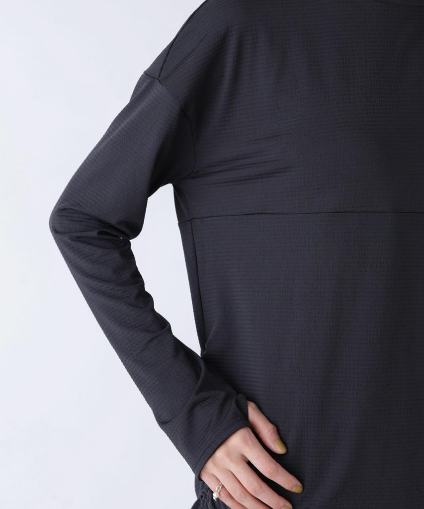 Nano Universe WATERSIDE & DAILYWEAR Rash Guard Set, Size Small, Black