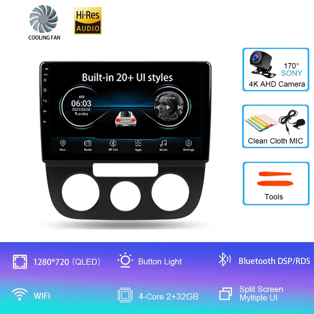 

Android 14 Автомобильное радио для Volkswagen Jetta 5 2005 - 2010 Мультимедийный видеоплеер Навигация стерео GPS Нет 2din 2 din dvd CHINA