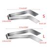 2pcs Seedling Transplants Tongs Stainless Steel Plant Transplants Pliers Garden Seedling Remove Reducing Root Damage