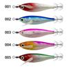 Assorted Color Round Belly Fishing Baits 3D Artificial Fishing Squid Jig Lures with Shrimp Designs for Effective Fishing
