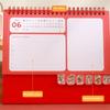Standing Flip 2025 Desk Calendar Schedule Desktop Calendar  Desktop Ornament