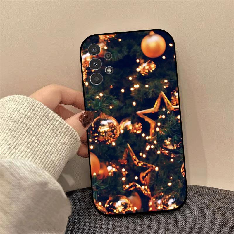 Christmas Phone Case For Samsung Galaxy A22 A32 A52 A13 A23 A33 A53 A14 A24 A34 A54 4G 5G Soft TPU Silicon Protective Case Cover