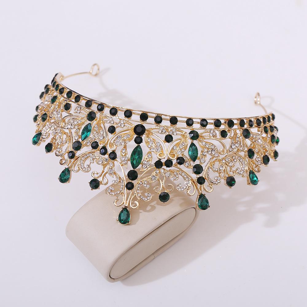 Crown Bridal Luxurious Diamond Crystal Crown Photo Birthday Wedding Dress Wedding Accessories