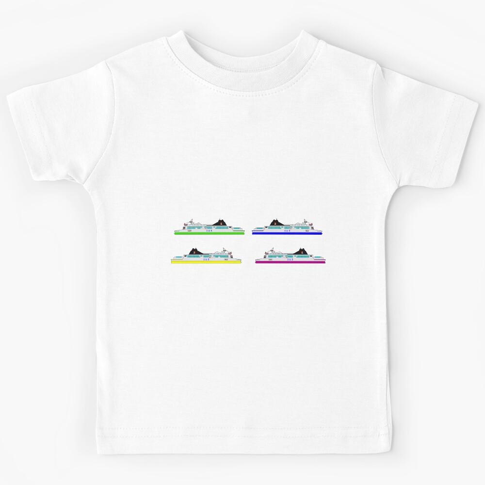 Ferry Print Kids T-Shirt 160