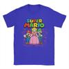 Super Marios Peach Luigi Trio Stars and Hearts T Shirt Unisex Cotton TShirt Round Neck  Tee Shirt Short Sleeve Clothes Plus Size