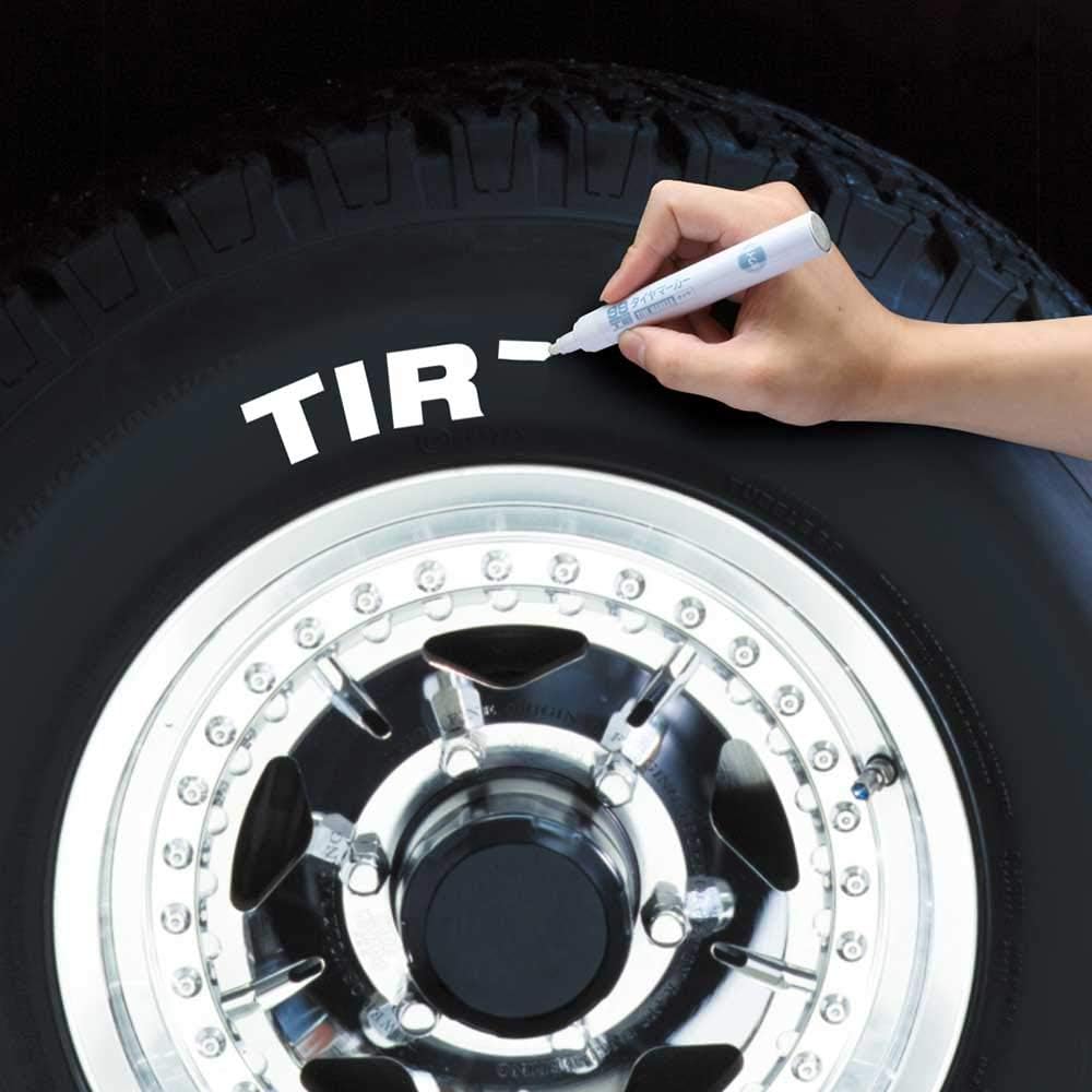 Soft 99 Workshop 09133 Repair Supplies, Tire Marker Touch Color, White, 0.3 fl oz (8 ml), For Painting Tire Letters
