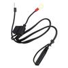 Battery Charger Cable 12V Accessories Black Car Charger Connector Harness Motorcycle SAE To Ring Spare Parts Terminal Waterproof