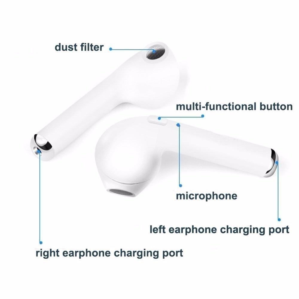 Mini Bluetooth 4.1 Wireless Headset Earbud Headphone Earphone For iPhone 7 6 6s