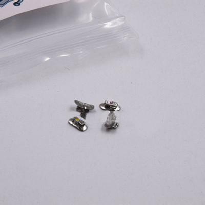 4 stks/pak Tandheelkundige Orthodontische 1e Molaar Beugel Buccale Buis Bondable Roth 022