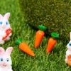 SUPVOX Artificial Carrots, Set of 12, Resin Miniature Carrot Decorations, Desktop Decorations for Easter, Home Decor and Gifts