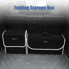 Car Trunk Large Anti Slip Compartment Storage Box Folding Organizer Tool For Mercedes-Benz AMG C500 C200 C300 A B C E GLA CLA GLK GL ML GLE W204 W205