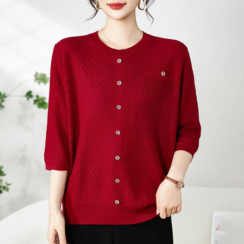 QingHe Cashmere Women's 30% Cashmere Sweater - Soft & Warm Wool Blend Pullover