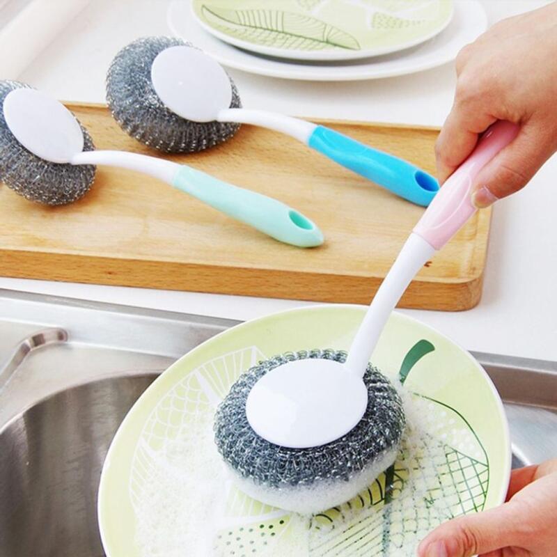 

Kitchen handle, iron scrubber, charcoal pot, stainless steel scrubber