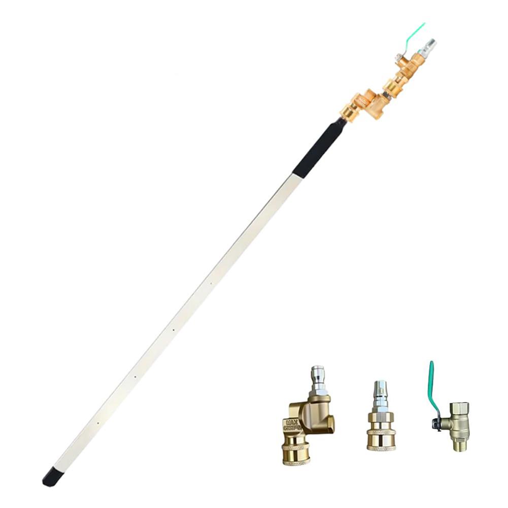 Car Portable Radiator Cleaning Tool 4500 PSI Radiator Flush Cleaner Tool 60CM Radiator Cleaner Pressure Washer Wand