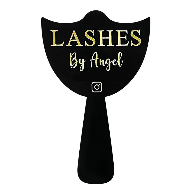 Handheld Eyelash Extension Prop Eyelash Technicians Social Media Face Photo Props Personalised Beauty Salon Display Tools