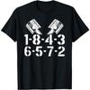 1-8-4-3-6-5-7-2 Firing Order V8 Big Block Car Guy Garage T-Shirt DAT Mens Womens Tank Top Sweatshirt Hoodie Black