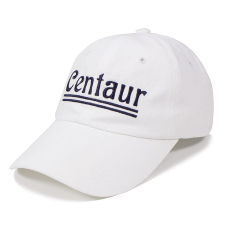 CENTAUR.KR CENTAUR BALL CAP_WHITE