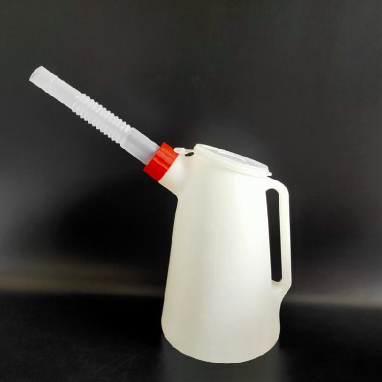 Large Capacity Oil Measuring Jug Garage Oil Fuel Oil Funnels Long Neck Oil Jug