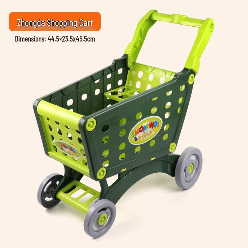 Kids' Role-Play Shopping Cart Toy: Large Simulation Supermarket Walker for Boys and Girls