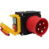 DZ08-3 400V Switch/plug Combination with Emergency Stop and Phase Inverter - Same As KOA7