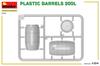 Miniart Plastový sud 200L 6 kusov Plastový Model MA24011 1/24