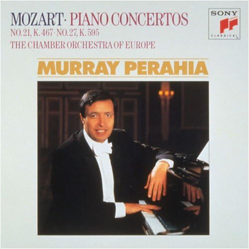 CD PERAHIA (MURRAY), MOZART; CHAMBER O - Mozart: Piano Concertos No. 21 & 27 SRCR2040 Japan ObiClassical Used