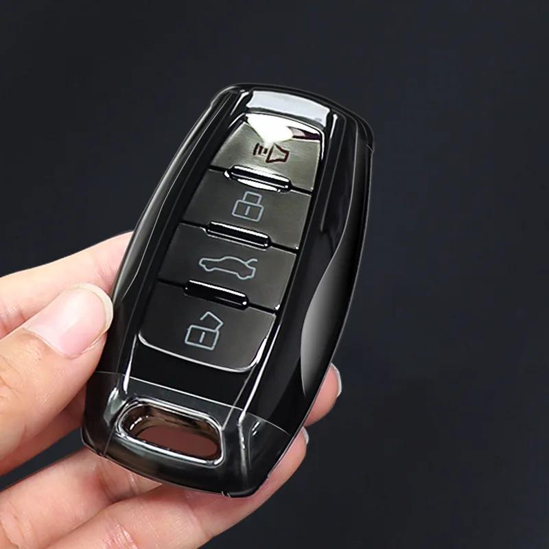 TPU Car remote cover for Great Wall Poer GWM Ute Cannon Pao P Series Haval Hover H6 H7 H8 H4 H9 F5 F7 H2S Transparent key Case
