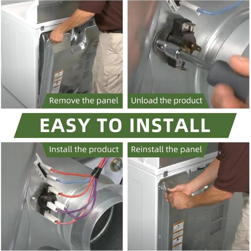 134048800 Dryer Thermostat Suitable for Multiple Models Easy Installation Replacement Part for Efficient Operation