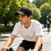 Men Baseball Cap, Adjustable Elastic Buckle Baseball Hat, Breathable Mesh Sweat-Wicking Sun Protection Hat for Outdoor Activities