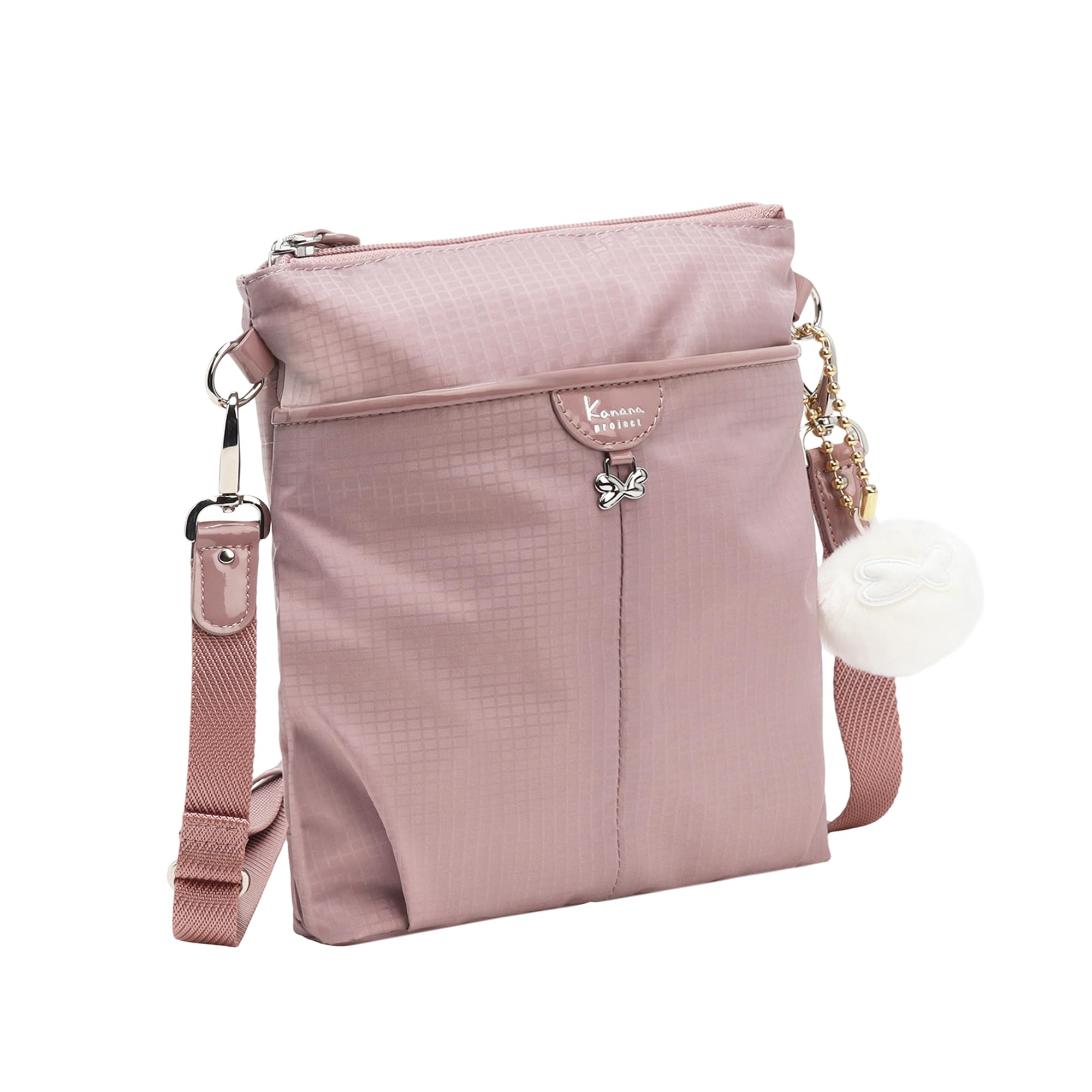Kanana Project Collection Shoulder Bag Cheri Lightweight with Detachable Shoulder Strap 17941 No. розовый
