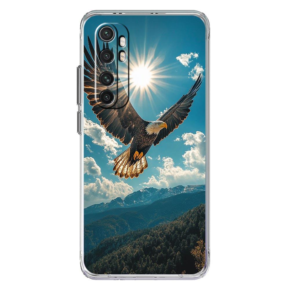 

Phone Case For Xiaomi Mi Poco X7 X6 X5 NFC X3 F7 Ultra F6 Pro F3 15 14T 14 13T 11 12 13 Lite Clear TPU Cover Eagle Poco X7