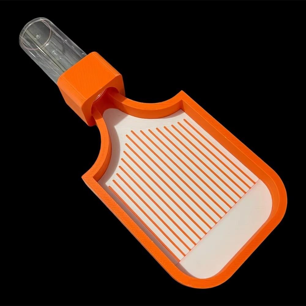 

Beading Plates Diamond Art Tray Embroidery Storage Flip Drill Box for Nail Art Accessories оранжевый